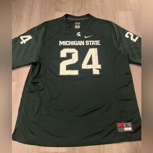 Nike Michigan State Football Jersey #24